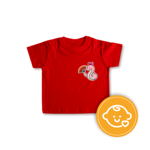 EK002 - CNY Embroidery T-shirt for Kid （刺绣） (Copy)